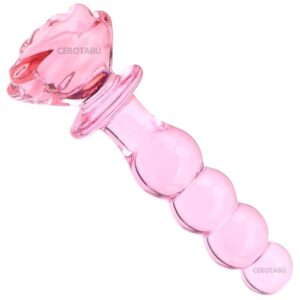 Dildo Vidrio Plug Anal Vaginal DIL054