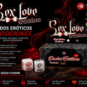 Set de dados de penitencia para parejas.