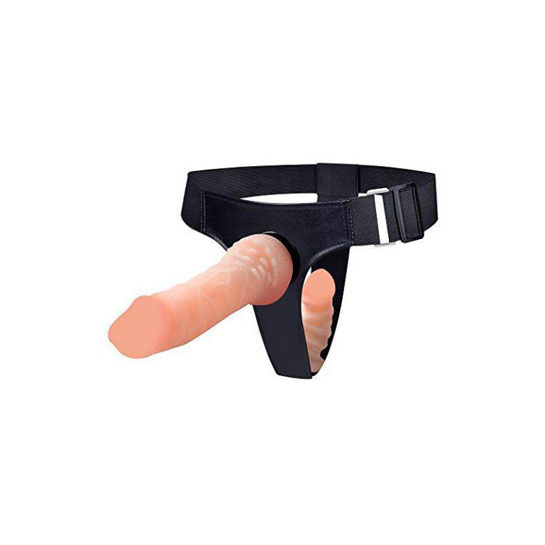 Arnés femenino doble dildo Alison