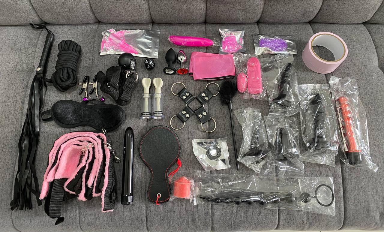 Kit bondage sadomasoquismo x32 piezas