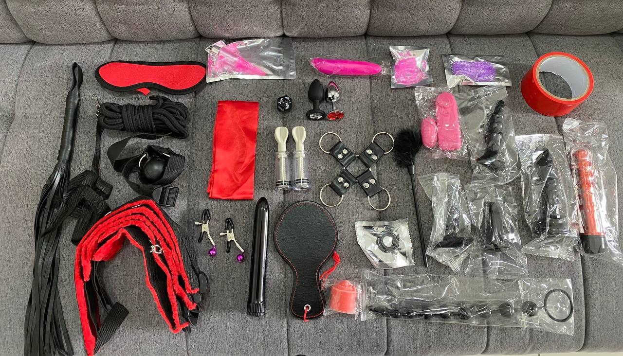 Kit bondage sadomasoquismo x32 piezas