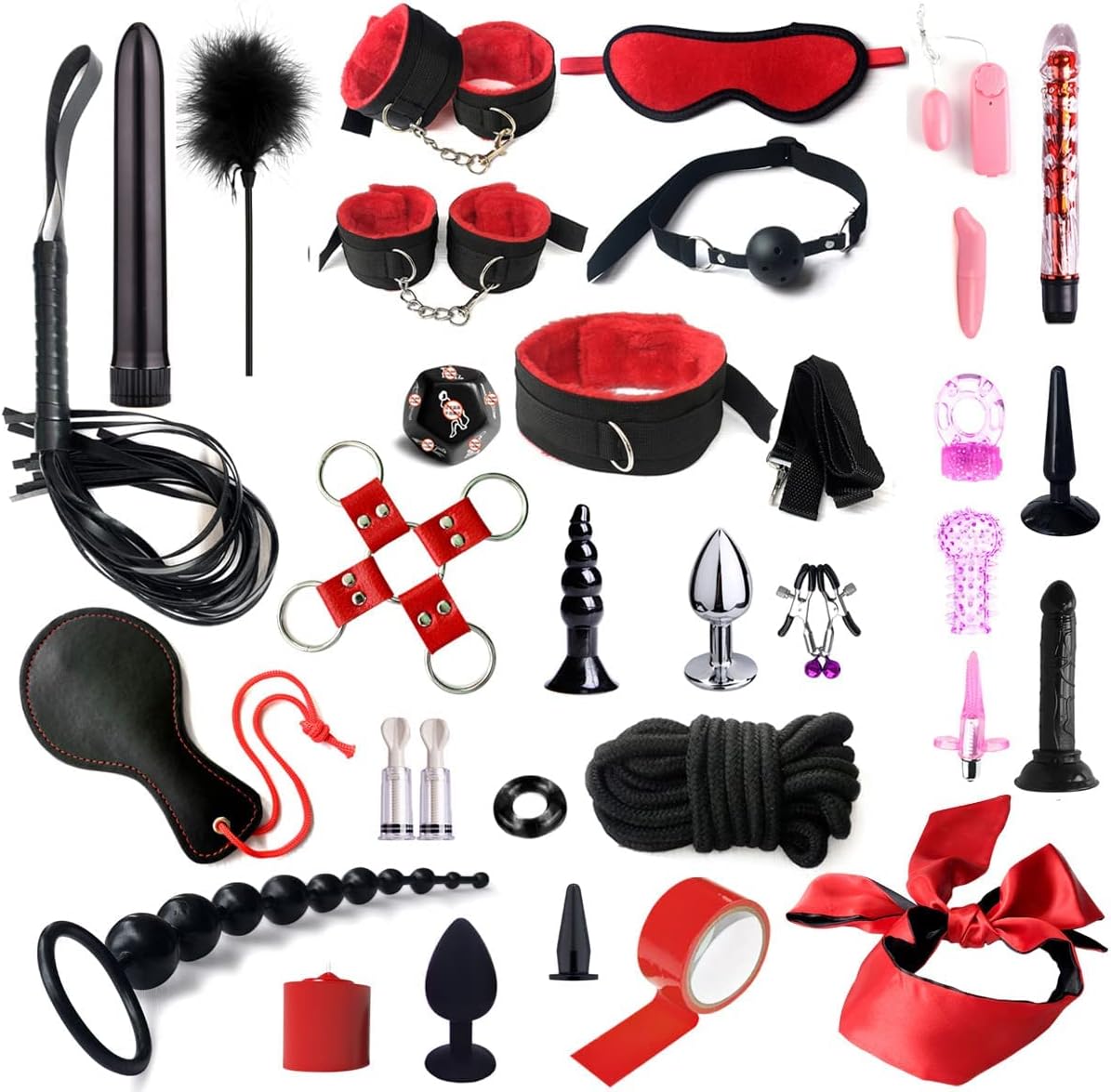 Kit bondage sadomasoquismo x32 piezas