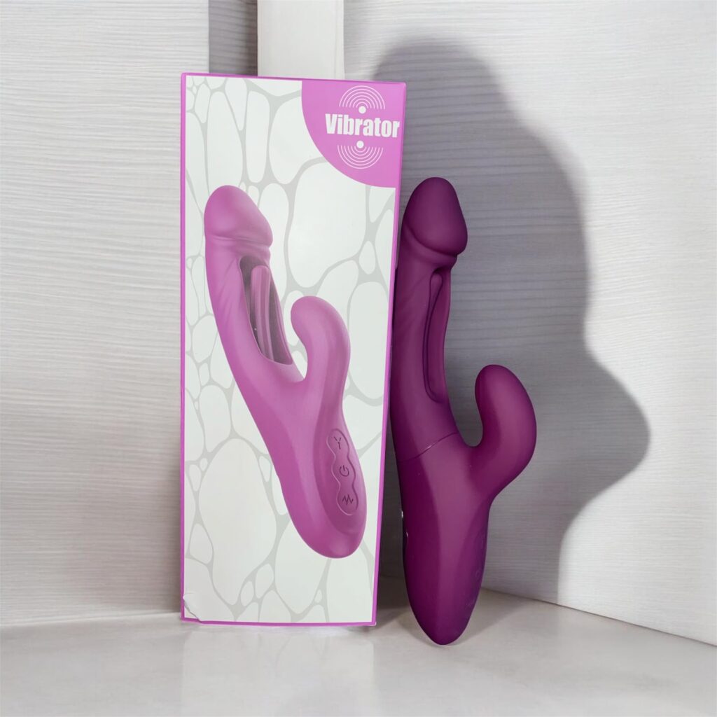 Vibrador de estimulacion con lengua